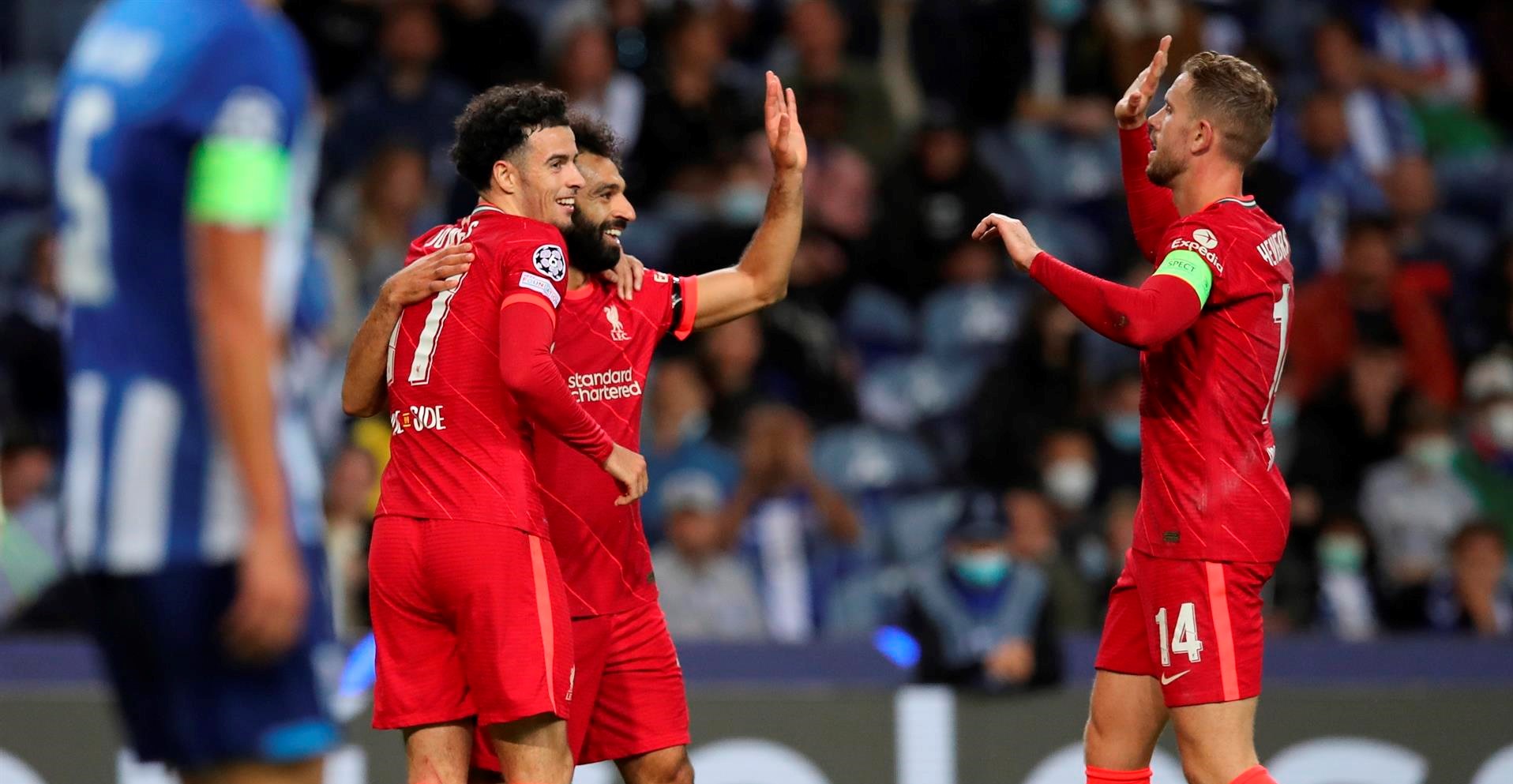 Liverpool aplastó a Porto de la mano de Mohamed Salah y Roberto Firmino en la Champions
