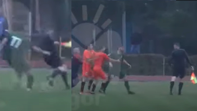 Partido del fútbol ruso derivó en brutal batalla campal con agresión a los árbitros