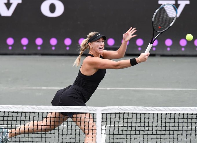 Alexa Guarachi logró trabajado avance a cuartos en el dobles del WTA 500 de Chicago