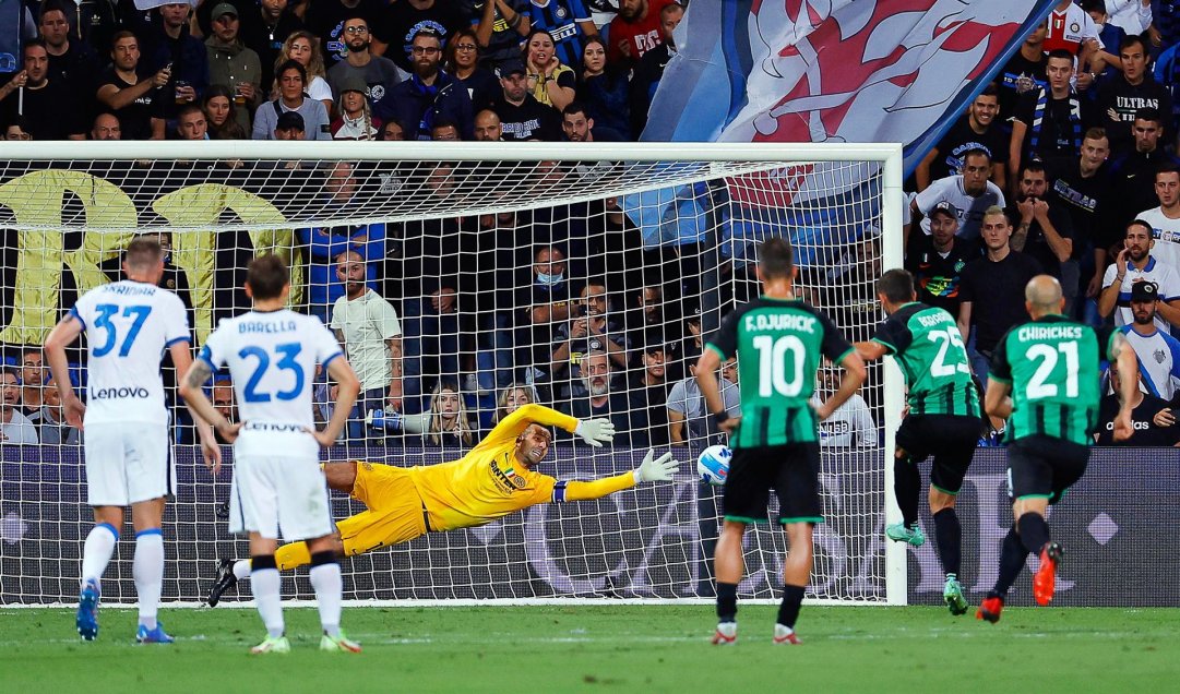 Sassuolo bajó el ritmo y permitió la reacción de Inter de Milán con Arturo Vidal en cancha