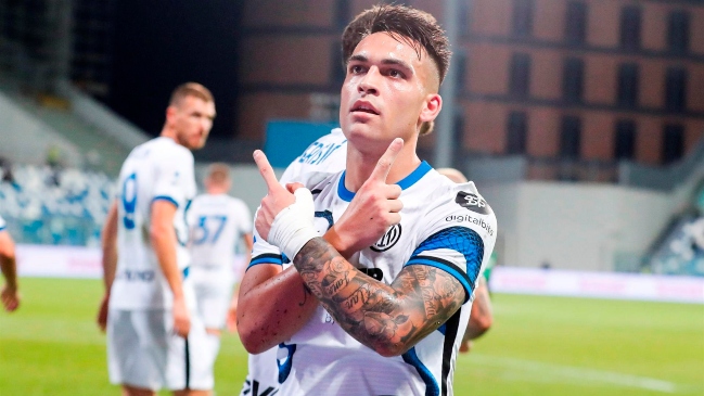 Edin Dzeko y Lautaro Martínez comandaron remontada de Inter sobre Sassuolo en la Serie A