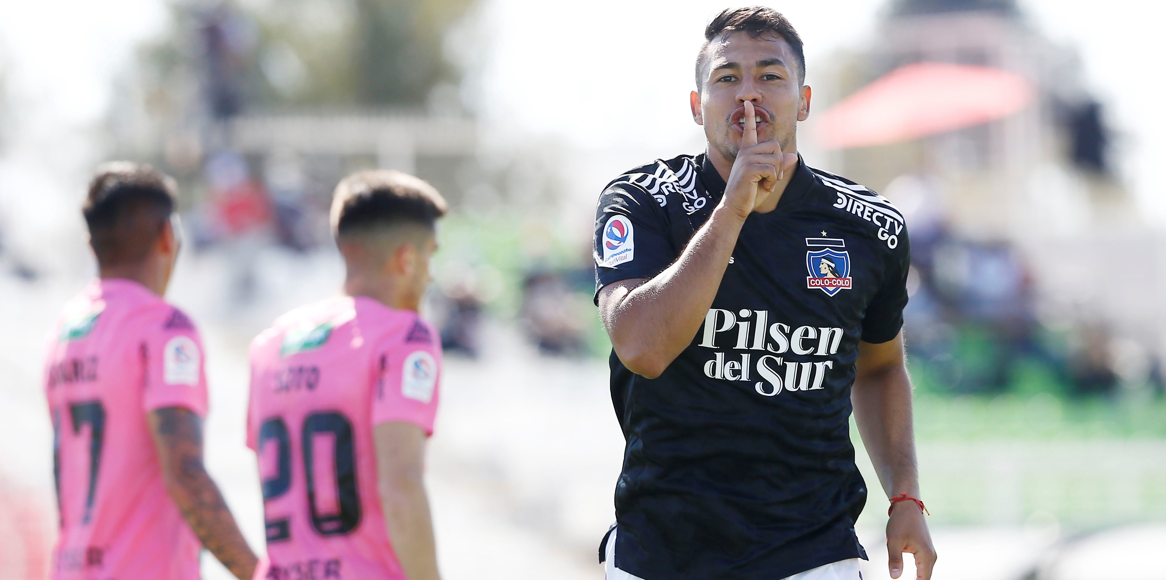 Colo Colo tomó ventaja ante Palestino con un zurdazo inatajable de Iván Morales