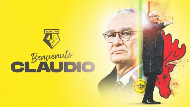 Watford anunció a Claudio Ranieri como su nuevo entrenador