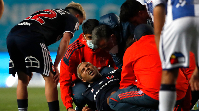 Universidad de Chile informó la gravedad de sus lesionados contra Antofagasta