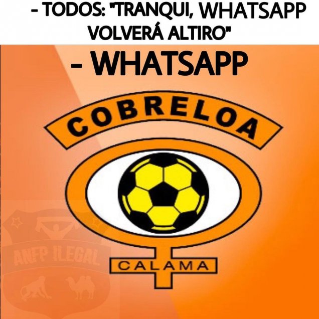 Los memes deportivos que dejó la caída mundial de WhatsApp, Facebook e Instagram