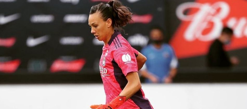 Christiane Endler fue capitana en Olympique de Lyon que goleó en su estreno en Champions