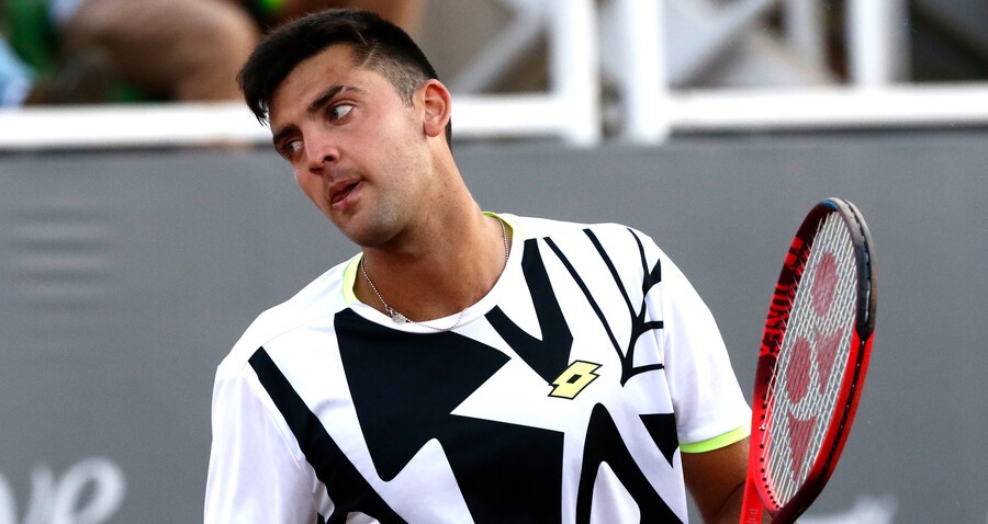 Tomás Barrios tropezó en primer ronda y se despidió del Challenger de Santiago