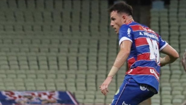Angelo Henríquez vio acción como titular en triunfo de Fortaleza sobre Fluminense en el Brasileirao