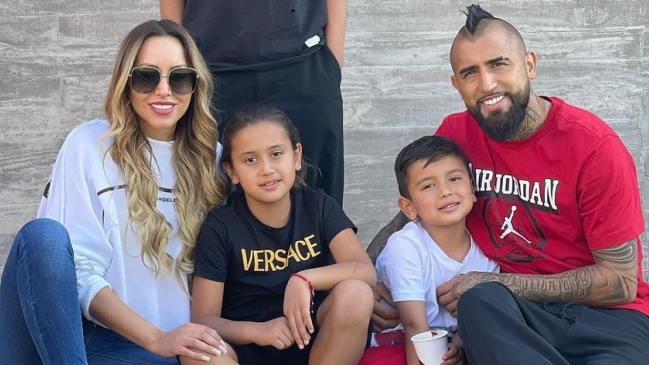 La buena onda en redes entre Arturo Vidal y Marité Matus tras una tarde familiar