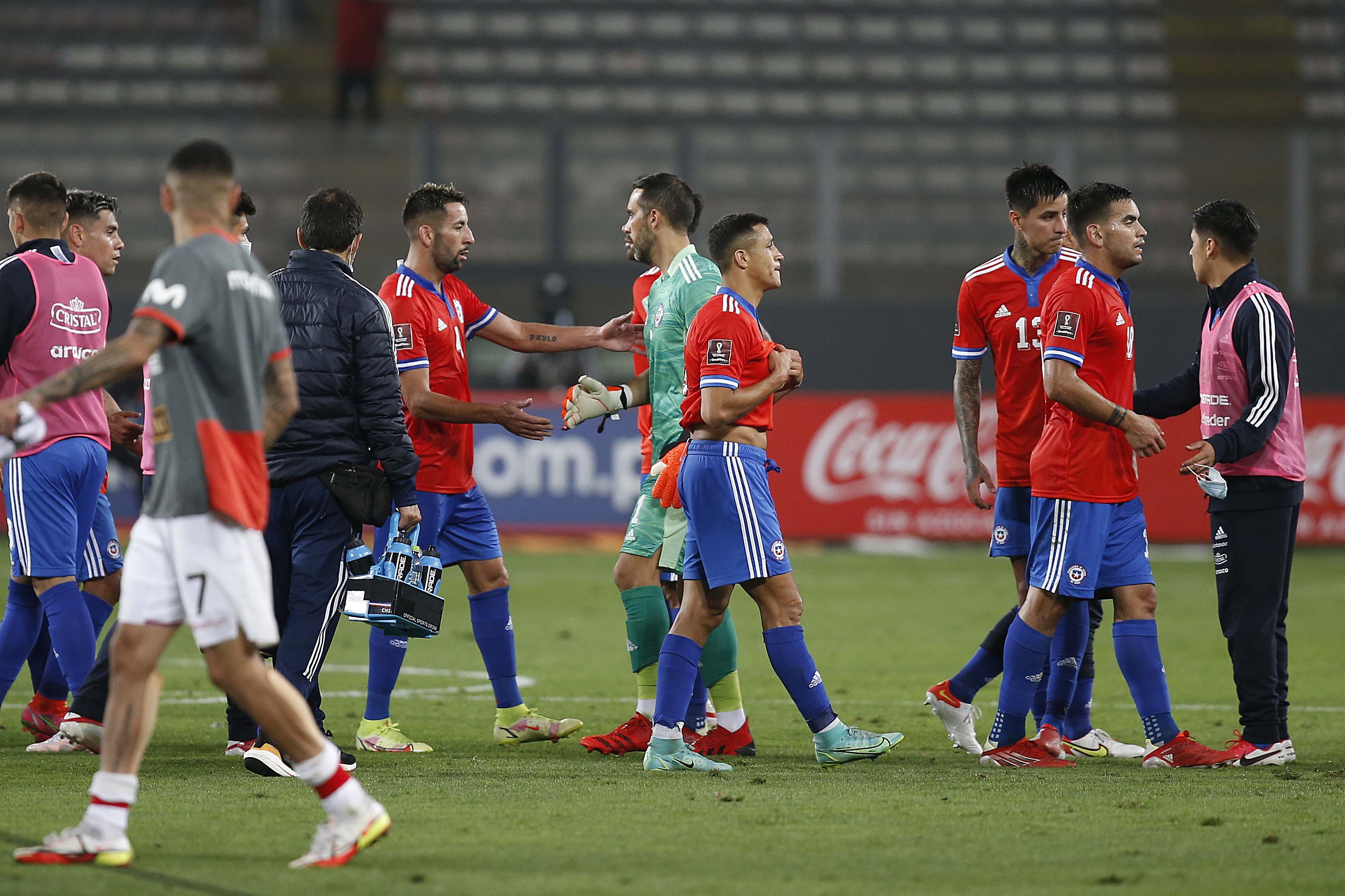 Chile igualó su peor racha de partidos sin victorias como visita en Clasificatorias