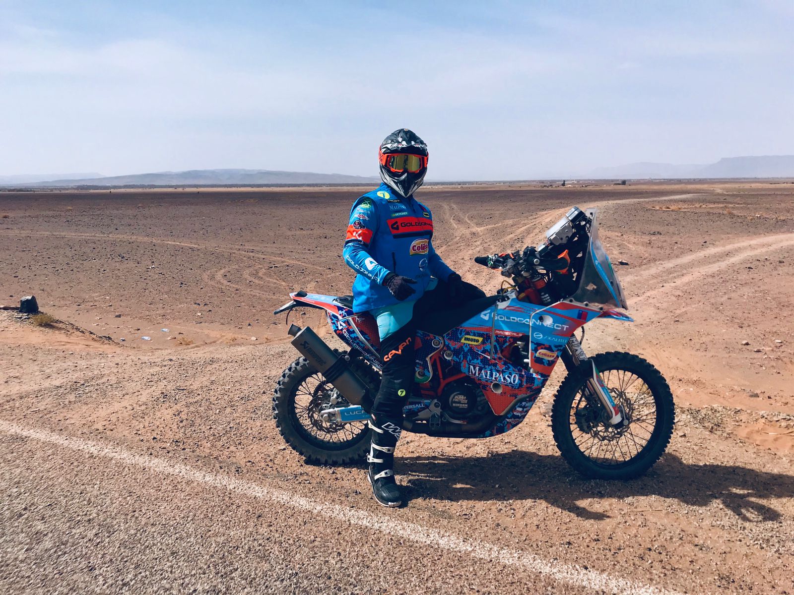 Tomás de Gavardo va por el título en la categoría junior en el Rally de Marruecos
