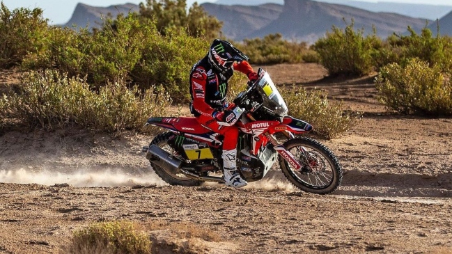 Pablo Quintanilla marcha tercero tras la primera etapa del Rally de Marruecos