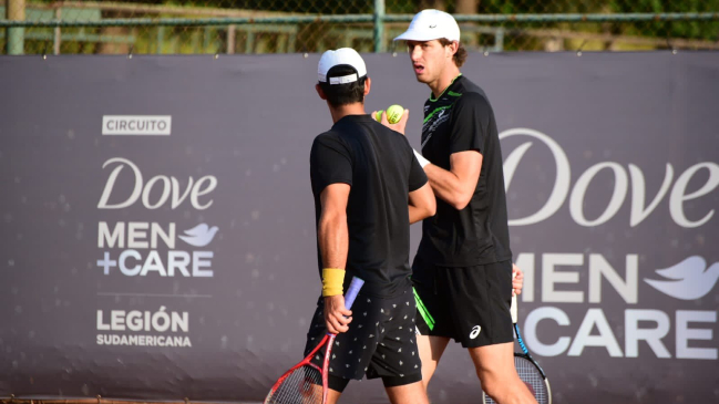 Nicolás Jarry se coronó campeón del cuadro de dobles del Challenger de Santiago