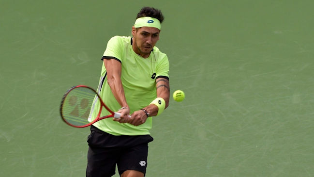 Alejandro Tabilo cayó luchando ante Matteo Berrettini y dijo adiós al Masters de Indian Wells
