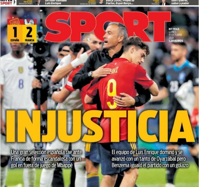 “Se están cargando el fútbol”: Medios españoles explotaron tras la final de Nations League