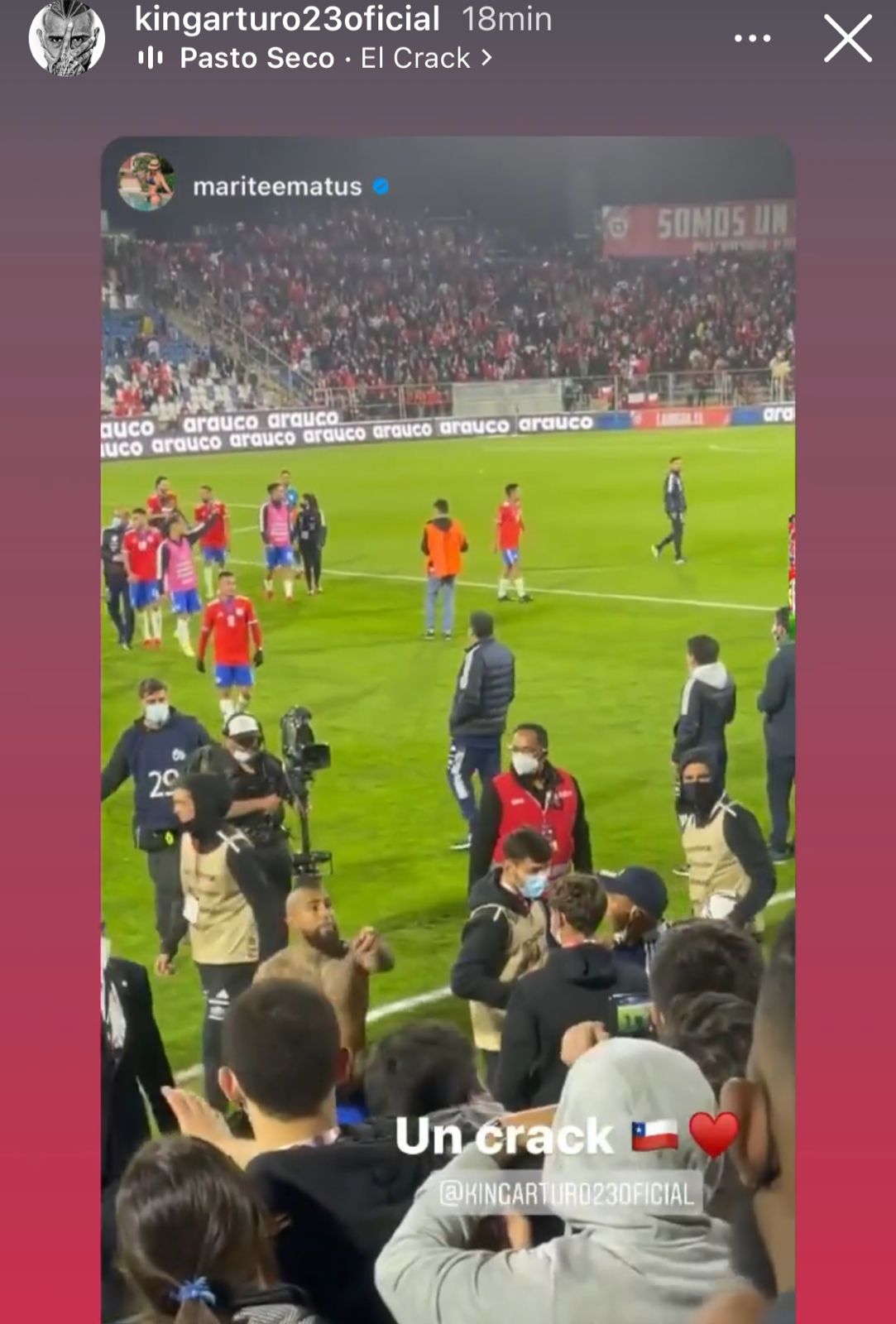 “Eres lo máximo, gordo”: El cariñoso intercambio de Vidal con Marité Matus