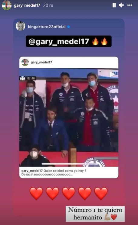 Gary Medel sacó lustre a su desatado festejo: ¿Quién celebró como yo hoy?