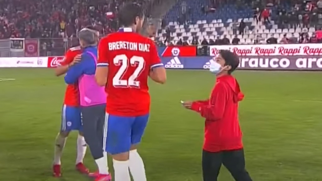 Thomas Cerón, el pequeño que le pidió la camiseta a Brereton: Me dio la mano y quedé en shock