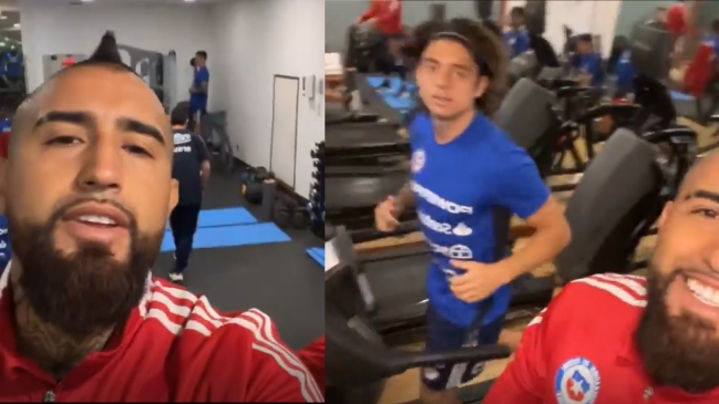 “Seguimos”: Vidal trabaja junto a Gary Medel, Joaquín Montecinos y Jean Meneses