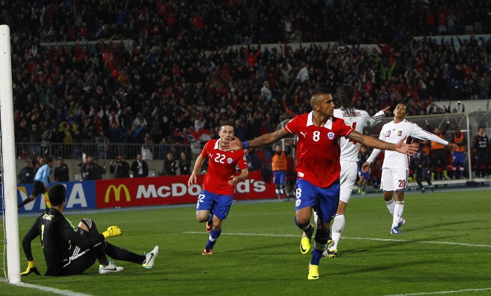 ¡Lindo recuerdo! La noche que Chile festejó ante Venezuela en el Nacional en la ruta a Brasil 2014