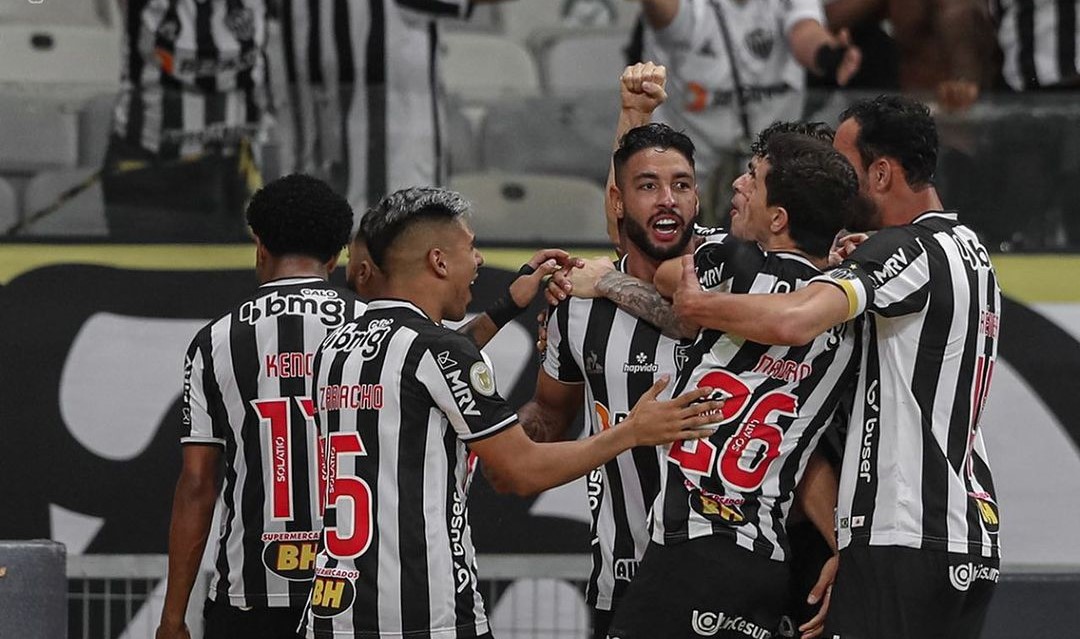 Atlético Mineiro derrotó a Santos y sigue firme como líder exclusivo en el Brasileirao