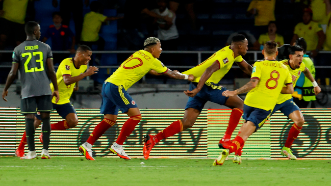 ¡Bailó antes de tiempo! Yerry Mina se hizo tendencia por celebrar un gol que fue anulado