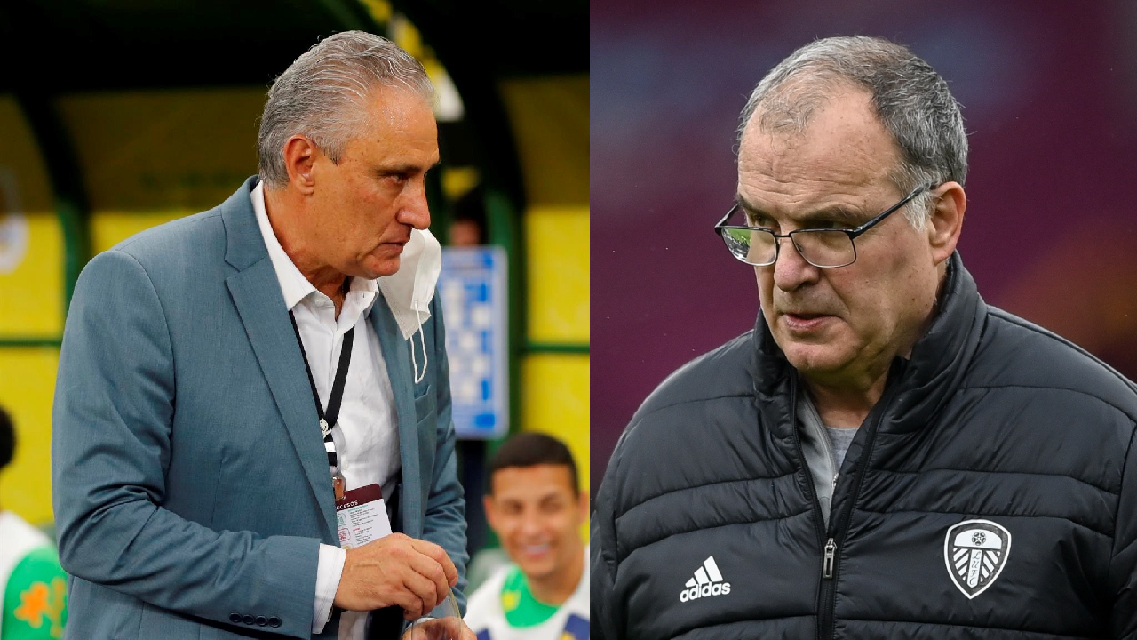 Tite agradeció a Marcelo Bielsa tras la goleada de Brasil a Uruguay