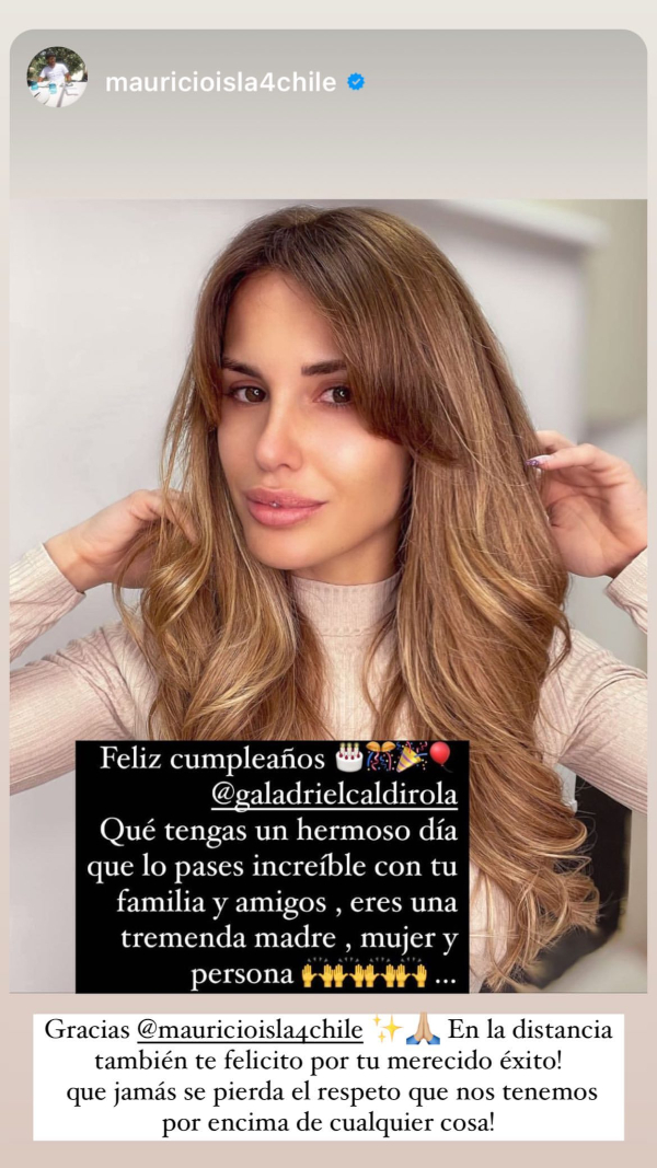 Mauricio Isla saludó a Gala por su cumpleaños: “Eres una tremenda madre, mujer y persona”