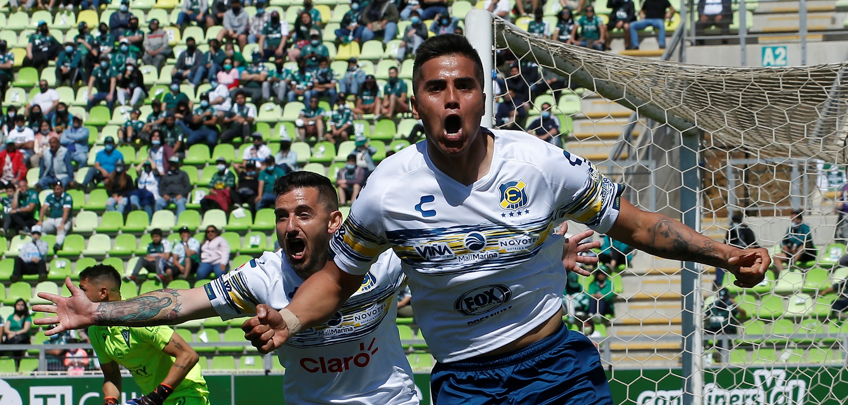 Cecilio Waterman la armó y Alvaro Madrid lo empató para Everton ante Santiago Wanderers