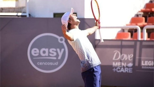 Felipe Menigeni se convirtió en el primer finalista del Challenger de Santiago 3