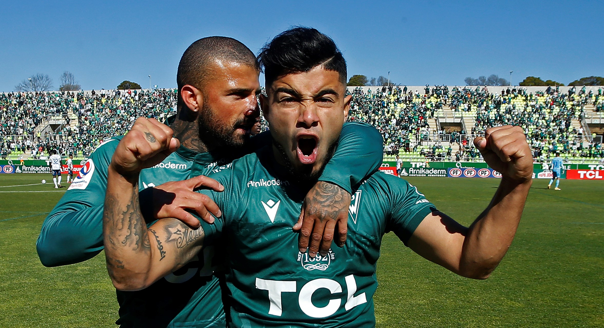 Gabriel Rojas soltó un zapatazo para el gol de la victoria de Santiago Wanderers sobre Everton