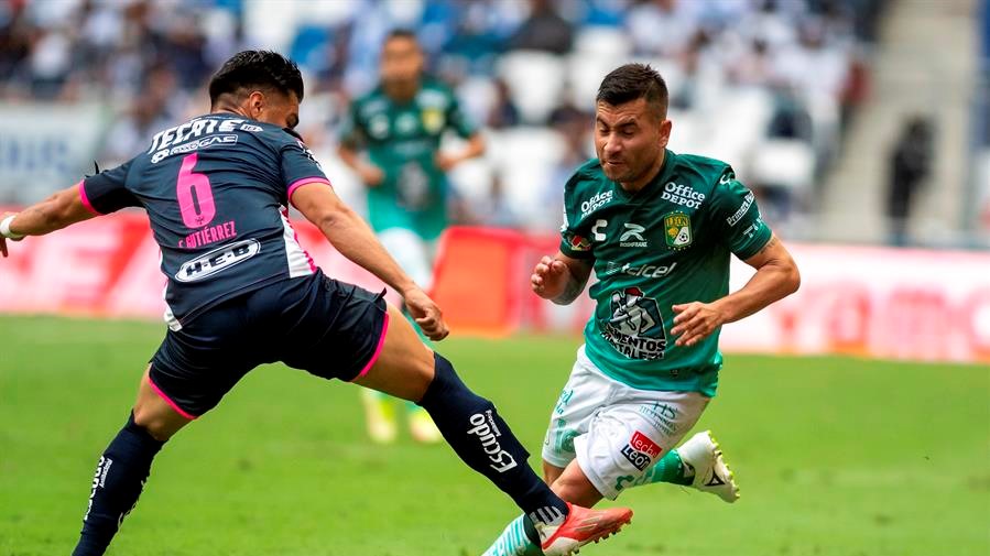 Jean Meneses brindó una asistencia en triunfo de León sobre Monterrey en México