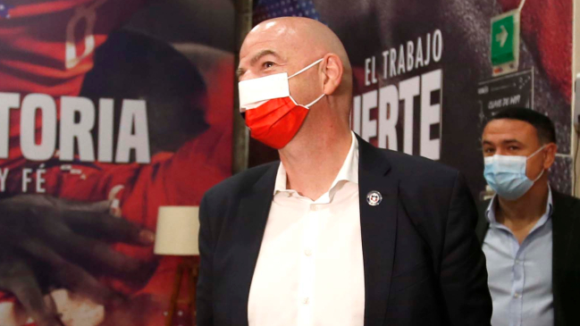 Gianni Infantino: Chile puede albergar un Mundial y debe tener la ambición de hacerlo