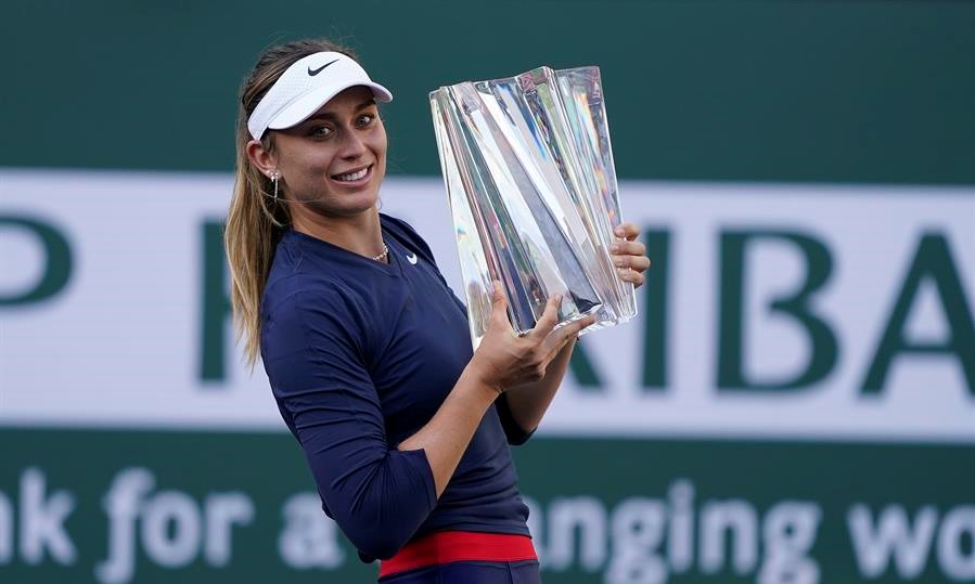 Paula Badosa derribó a Victoria Azarenka y se quedó con el título en Indian Wells