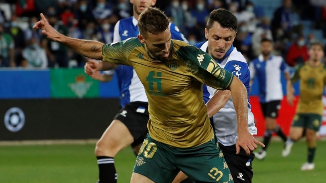 El enojo de una de las figuras de Real Betis tras ser reemplazado por Manuel Pellegrini