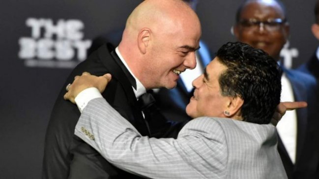 Infantino y homenajes a Maradona: No puede ser un solo partido, tenemos que pensar en algo más grande