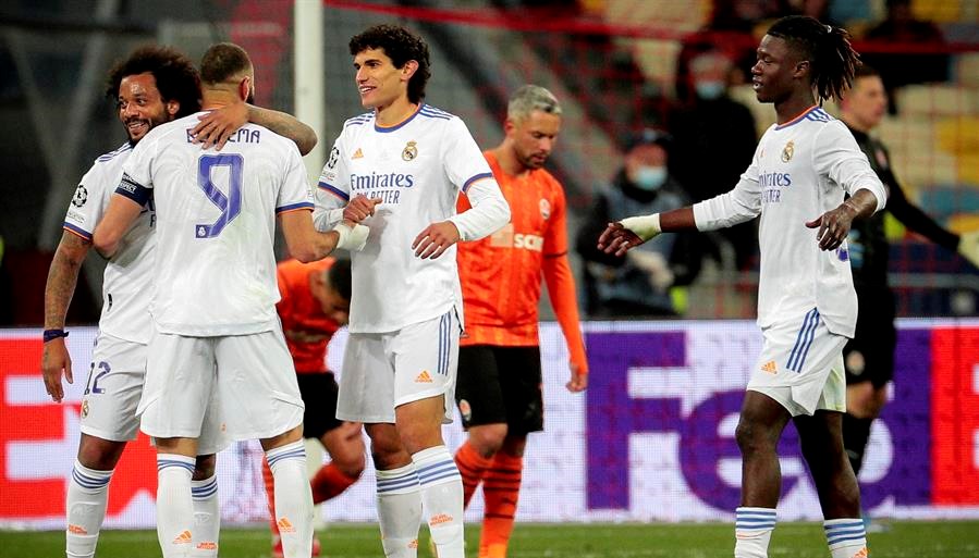 Real Madrid enrieló su rumbo en la Champions con espectacular goleada sobre Shakhtar Donetsk