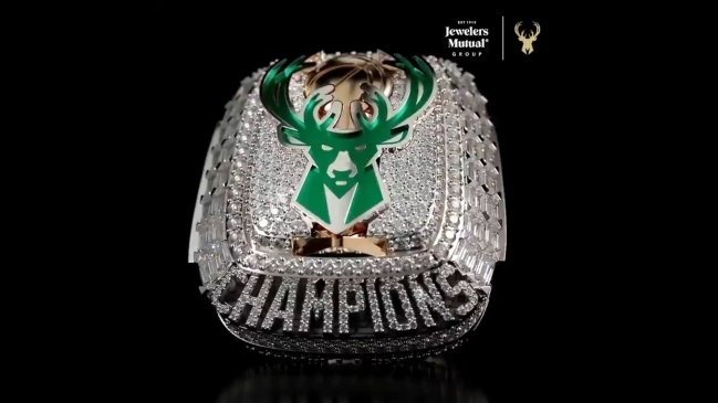 Personalizado y se transforma en colgante: El anillo de campeón que recibieron los Bucks en la NBA