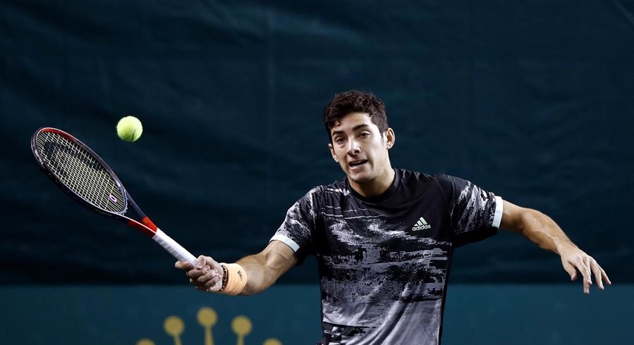 Cristian Garin fue derrotado en su estreno en el ATP 250 de Amberes