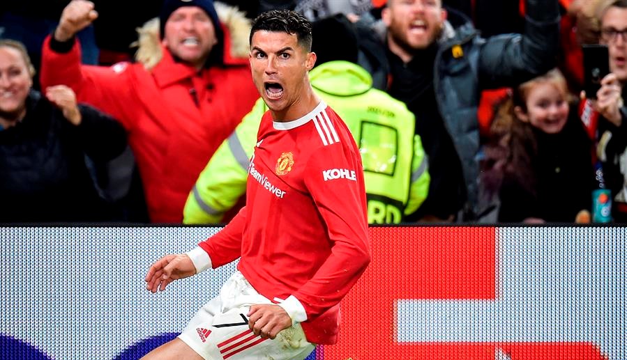 Cristiano Ronaldo comandó heroica reacción de Manchester United ante Atalanta en la Champions