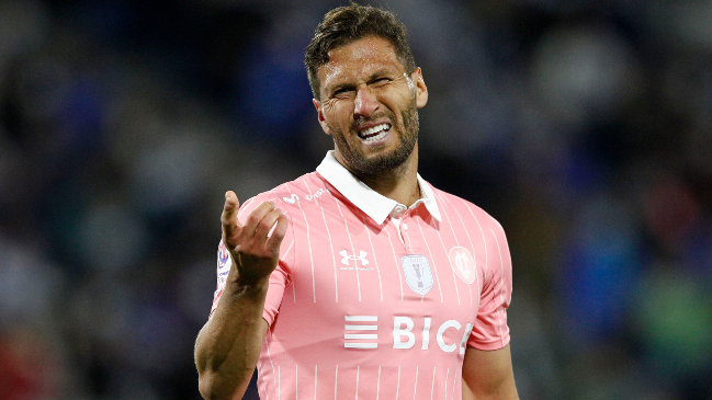 Germán Lanaro fue expulsado ante S. Wanderers y se perderá el clásico ante Colo Colo