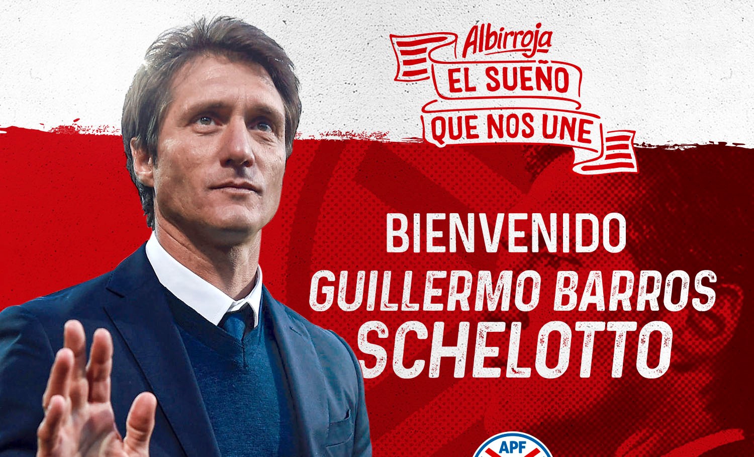 Selección de Paraguay oficializó a Guillermo Barros Schelotto como nuevo director técnico
