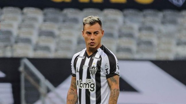 Una buena noticia: Eduardo Vargas volvió a las canchas en triunfo de Mineiro en Copa de Brasil