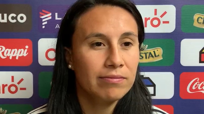 Camila Sáez sobre amistosos con Colombia: Debemos mostrar el juego que queremos llevar a Copa América