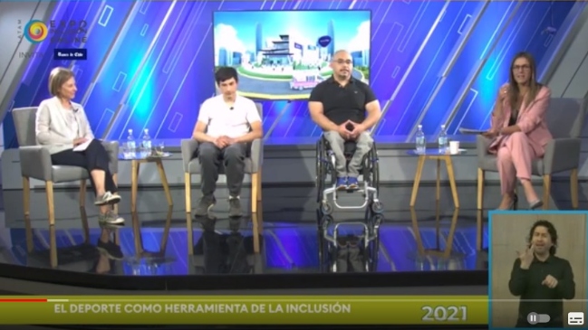 Deportistas paralímpicos y ministra Cecilia Pérez se reunieron para conversar sobre la inclusión