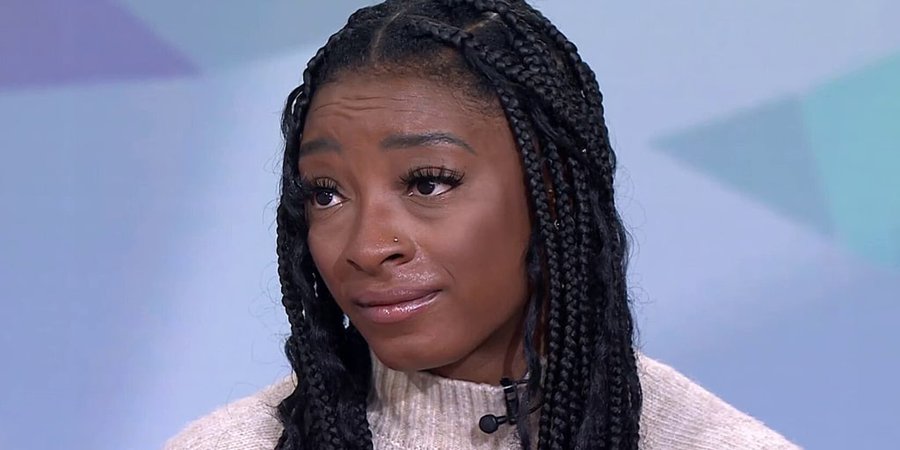 Simone Biles, entre lágrimas: “Aún tengo miedo de hacer gimnasia”