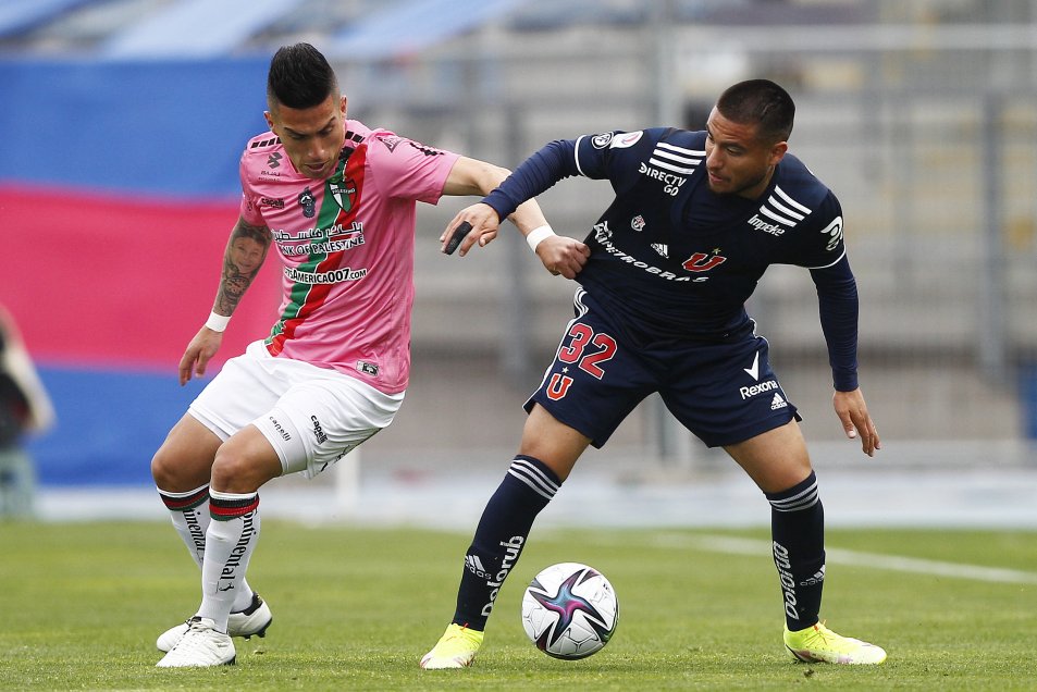 U. de Chile sumó su sexto duelo consecutivo sin ganar tras caer en la agonía ante Palestino