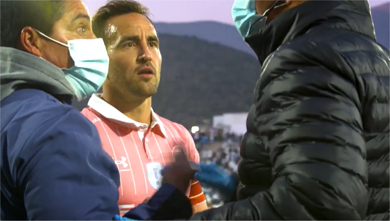 Así fueron los momentos de furia de “Chapa” Fuenzalida contra el arbitraje