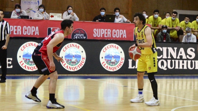 Universidad de Concepción venció a Puerto Varas y alzó la Supercopa de LNB