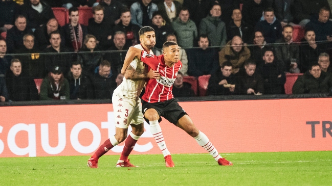 Guillermo Maripán afirmó la defensa de AS Monaco en triunfo de Montpellier